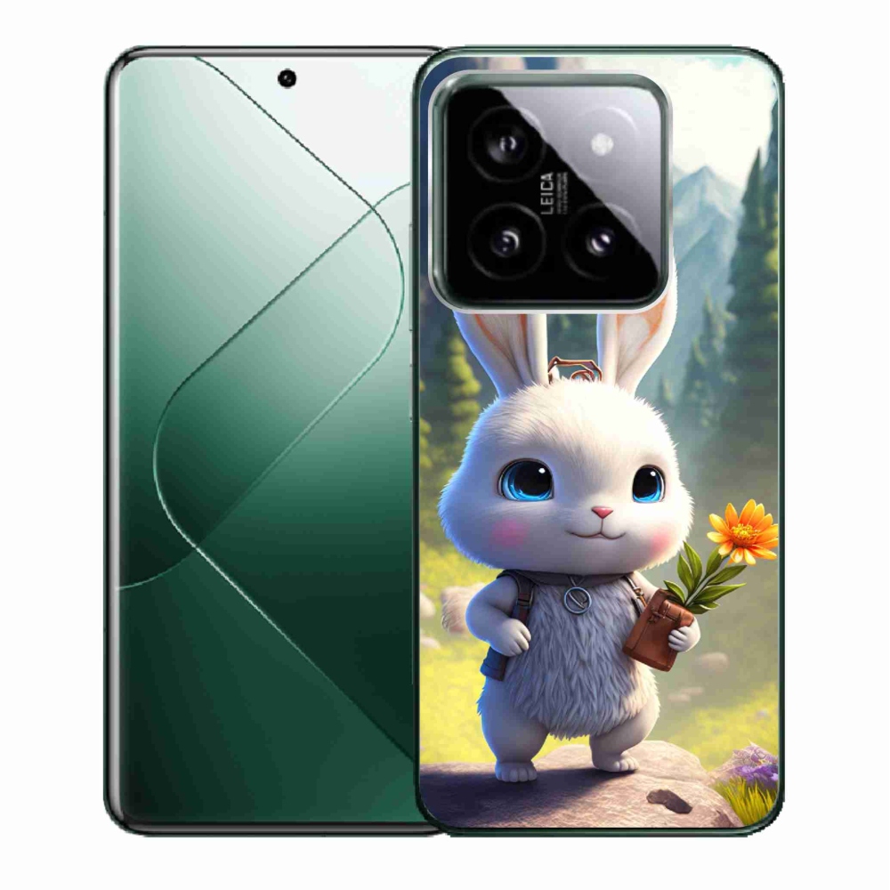 Gél borítás mmCase a Xiaomi 14-hez - aranyos nyuszi