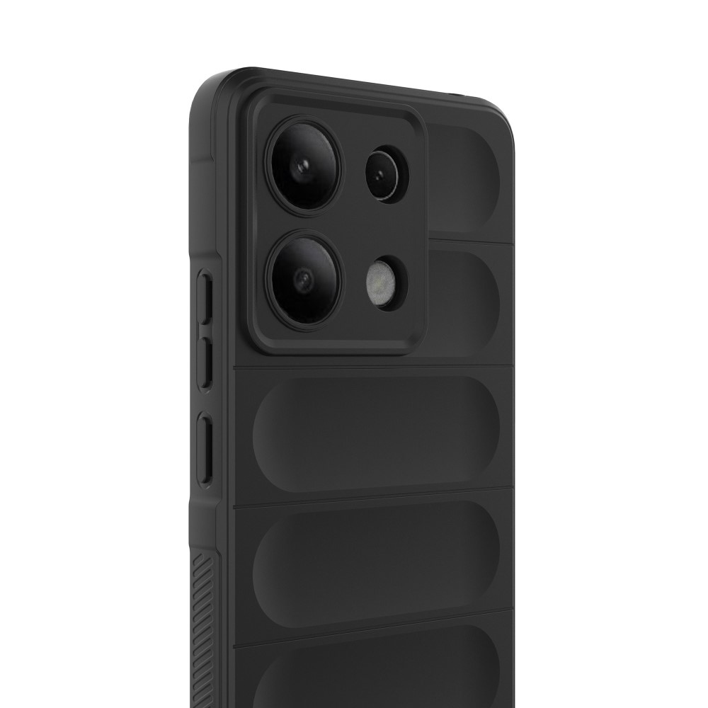 Rugg tartós zselés tok Xiaomi Redmi Note 13-hoz - fekete
