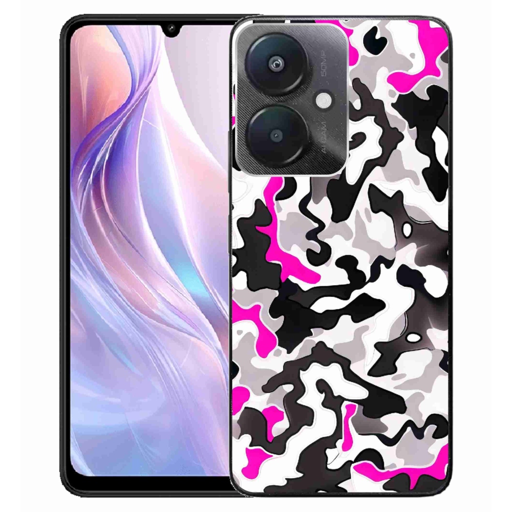 Gél borítás mmCase a Xiaomi Redmi 13C 5G-hez - terepszínű minta 5