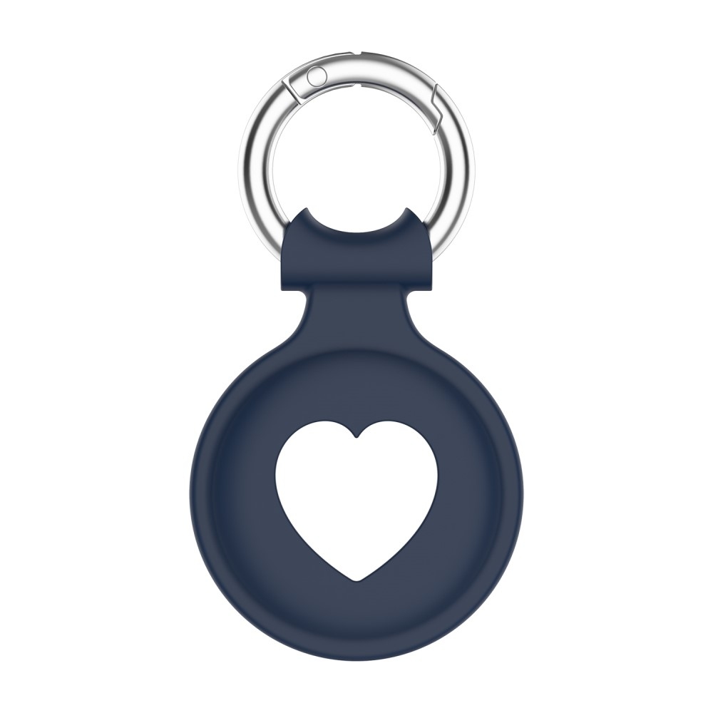 Love szilikon tok Apple AirTaghez - sötétkék