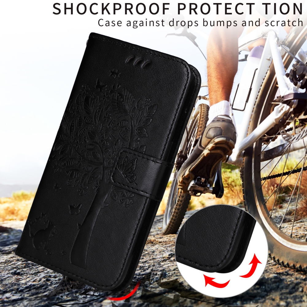 Fák könyve tok Xiaomi Poco F7 5G-hez - fekete