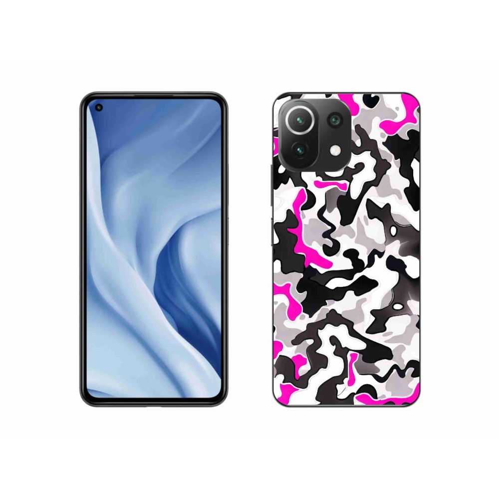 Gél borítás mmCase a Xiaomi Mi 11 Lite 4G/5G-hez - terepszínű minta 5