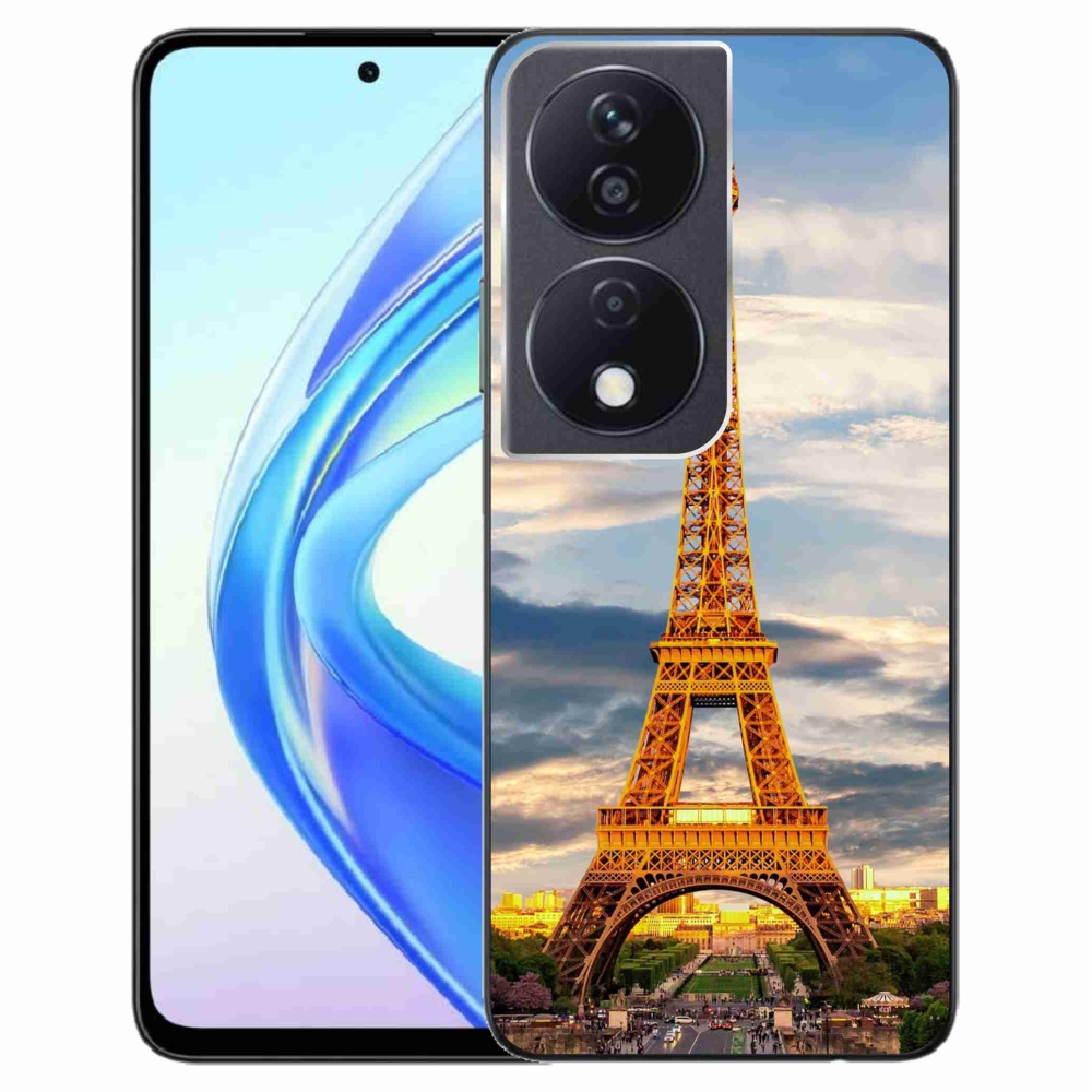 Gél borítás mmCase a Honor X7b/Honor 90 Smart készülékhez - eiffel torony 3