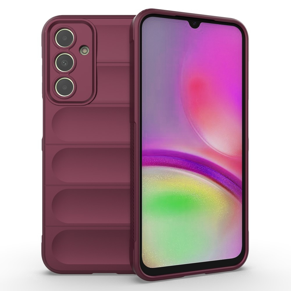 Rugg tartós zselés tok Samsung Galaxy A25 5G - bordó színben