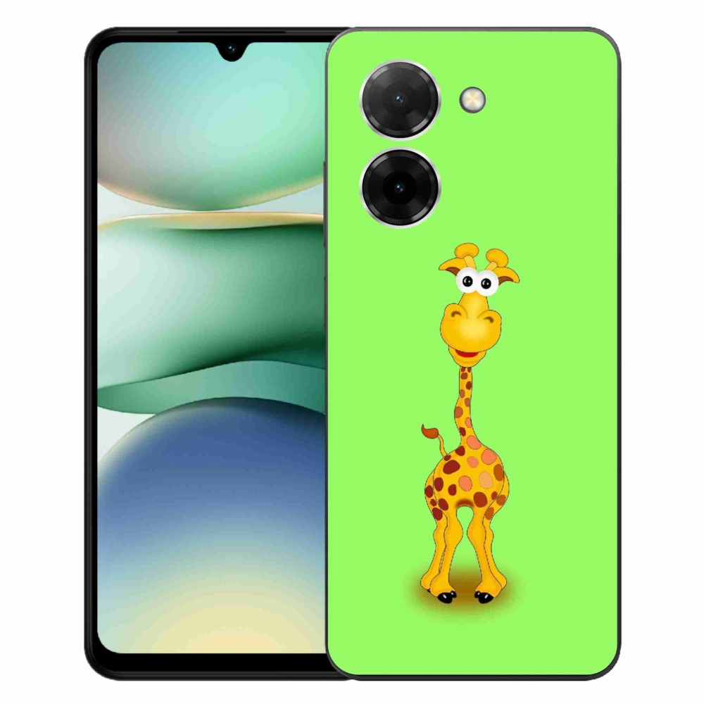 Gél borítás mmCase a Xiaomi Redmi A5 (171.7x77.8x8.3mm) - rajzfilm zsiráfhoz