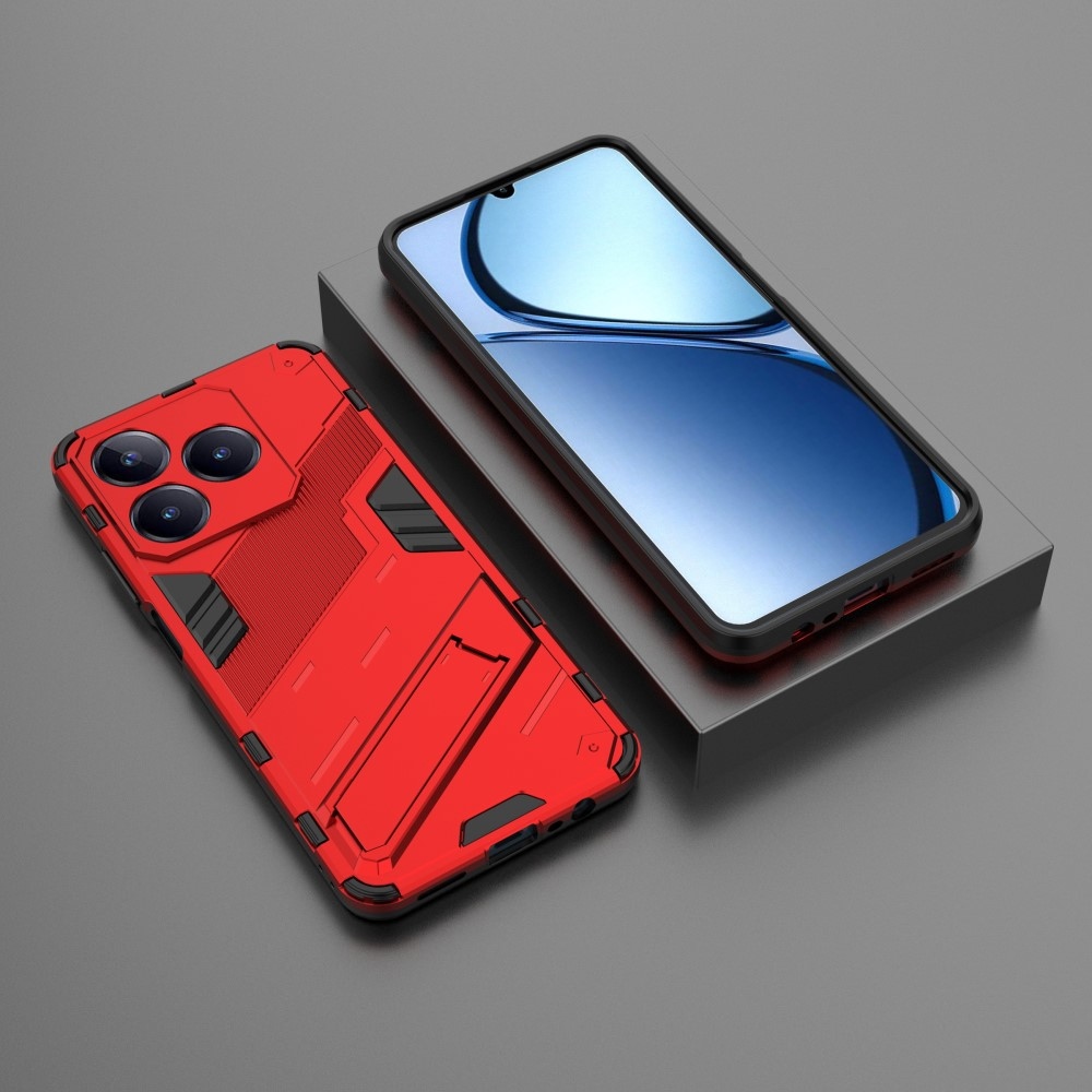 Tartós páncélzat a Realme C63 készülékhez - piros