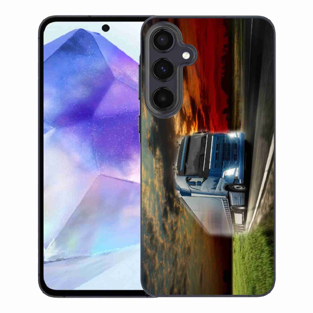 Gél borítás mmCase Samsung Galaxy A55 5G - teherautó 4