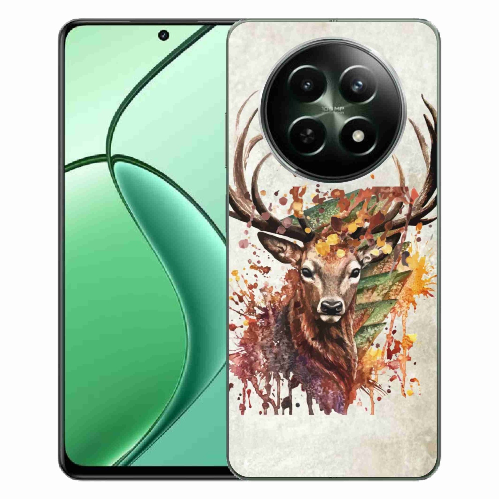 Gél tok mmCase a Realme 12 5G/12x 5G készülékhez - szarvas 1