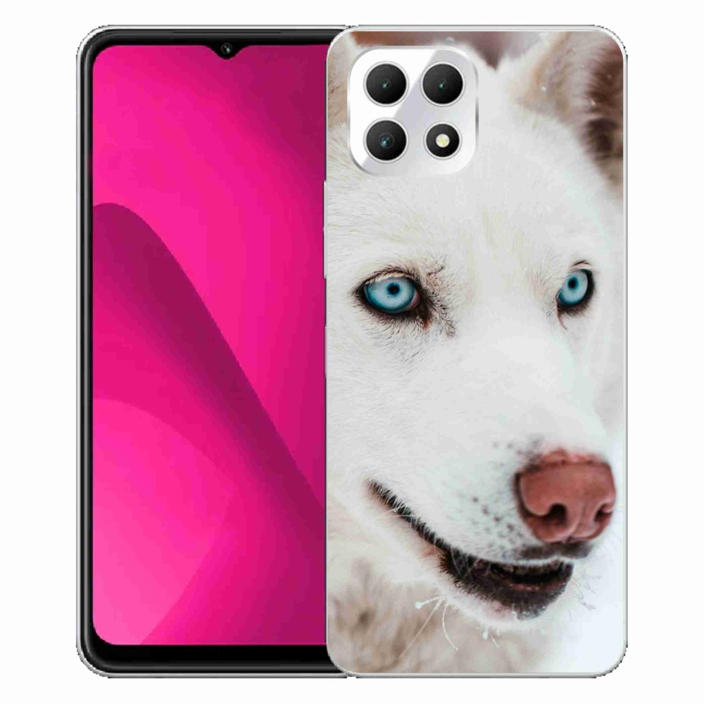 Zselés borítás mmCase a T-Mobile T Phone 2 készülékhez - kutyaszemmel nézve