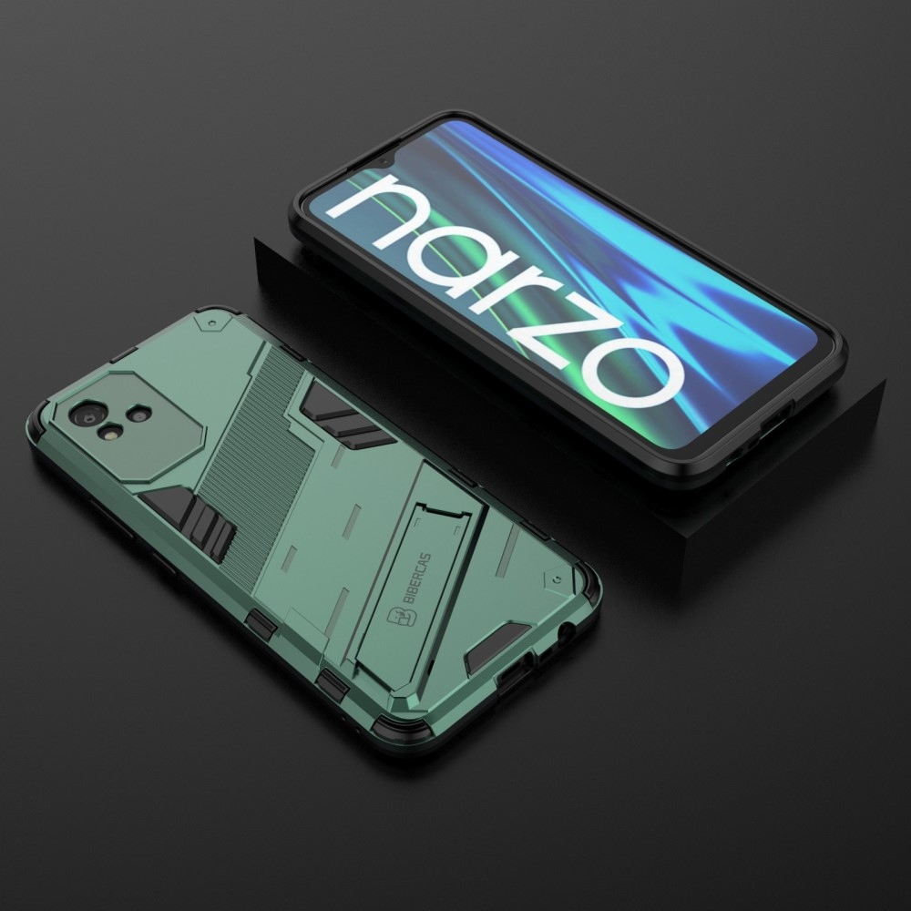 Armory tartós borítás a Realme Narzo 50i készülékhez - zöld
