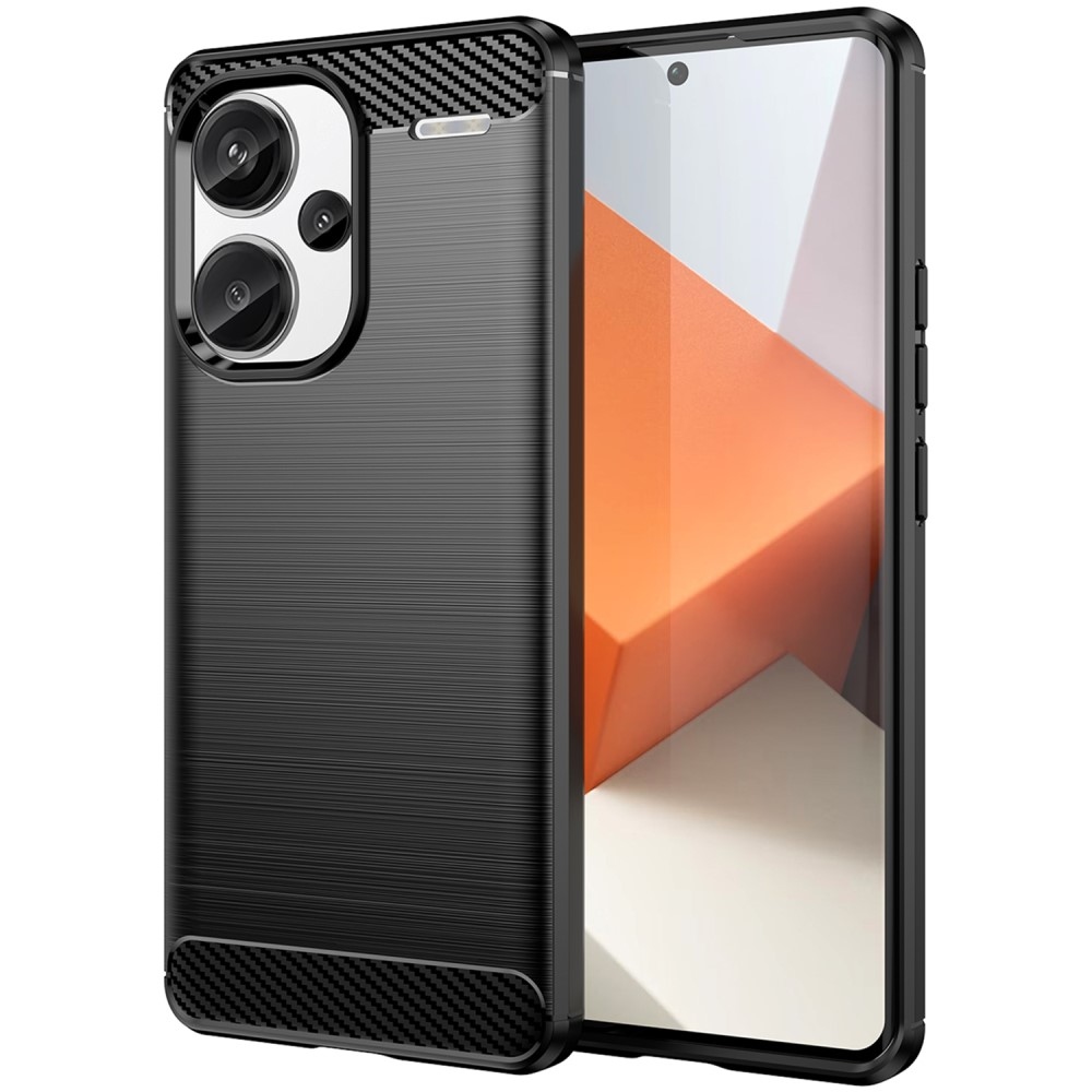 Szénálló zselés tok Xiaomi Redmi Note 13 Pro+ 5G - fekete