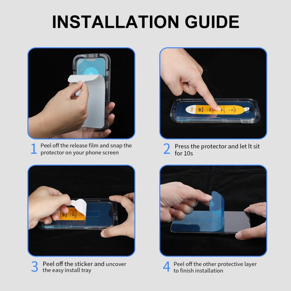 ENK teljes képernyő edzett üveg Xiaomi Redmi Note 14 5G alkalmazással keretbe foglalt teljes képernyőre
