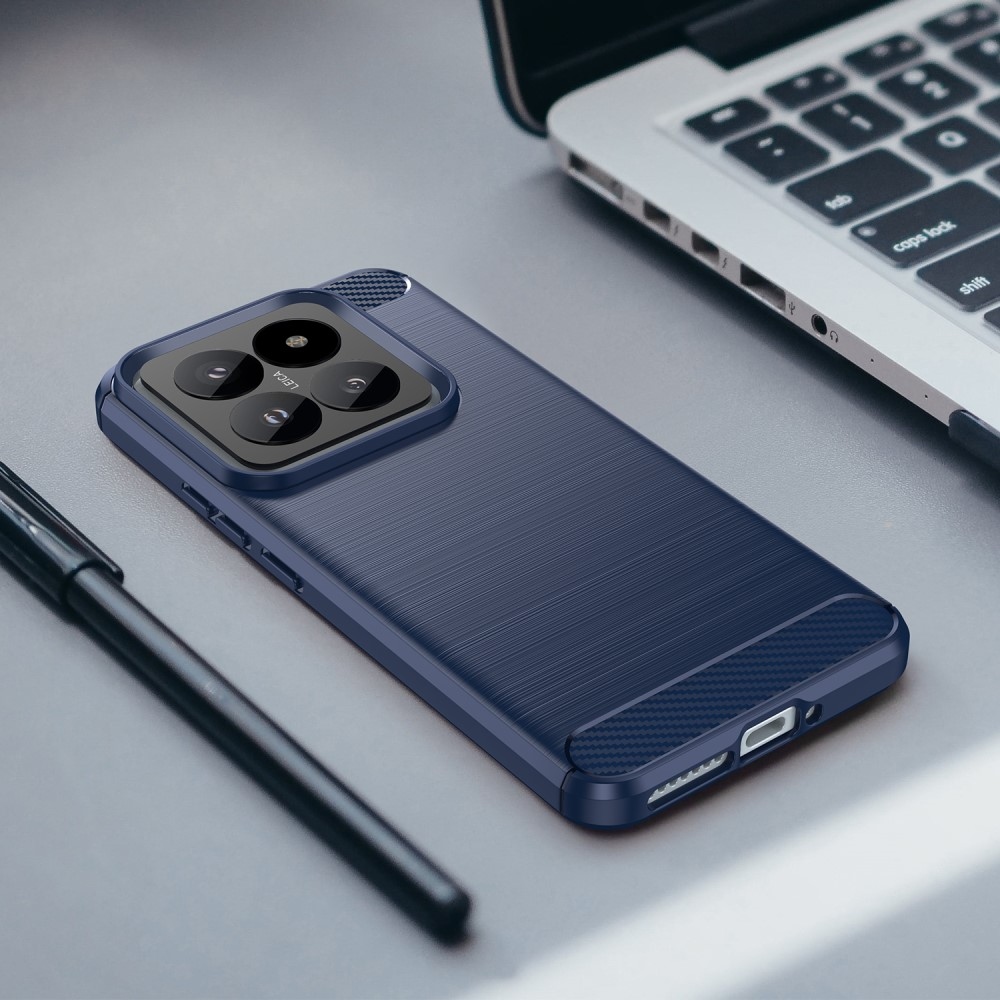 Szénálló zselés tok Xiaomi 14 Pro-hoz - kék