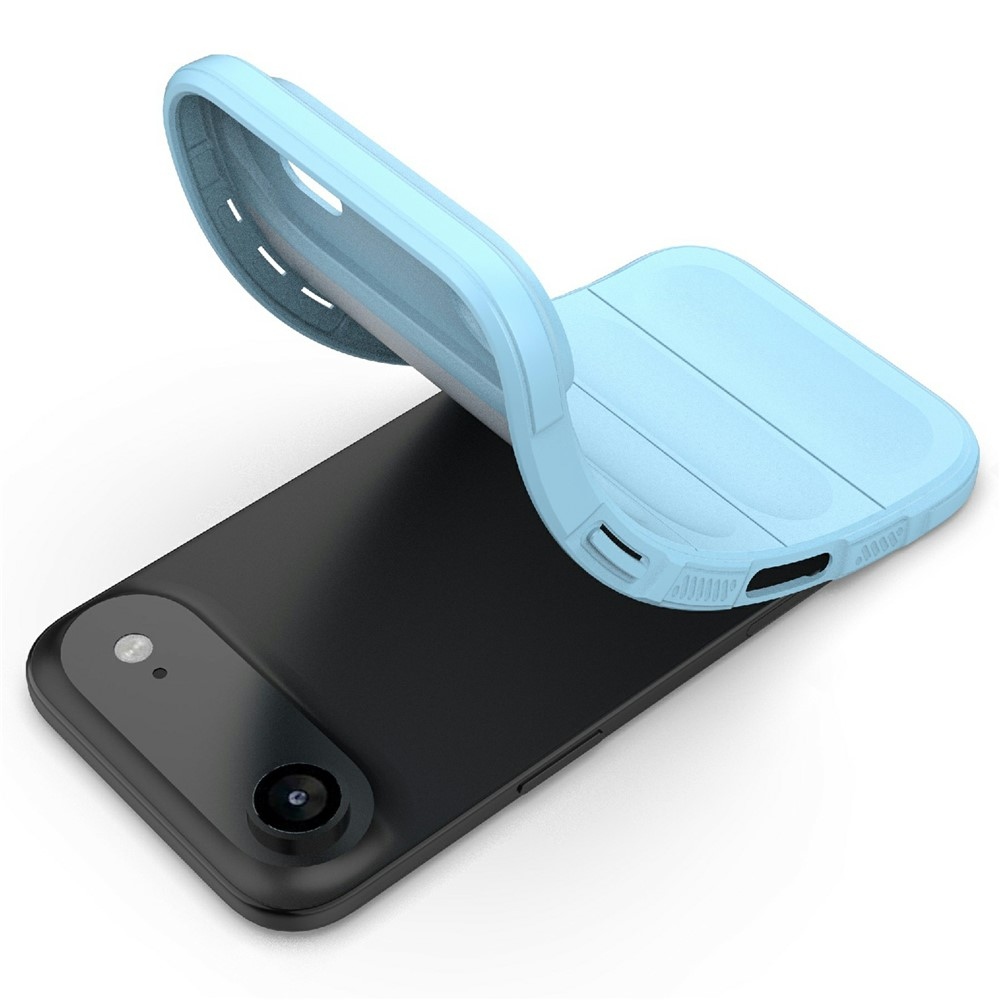 Rugg tartós zselés tok iPhone 17 Air készülékhez - világoskék