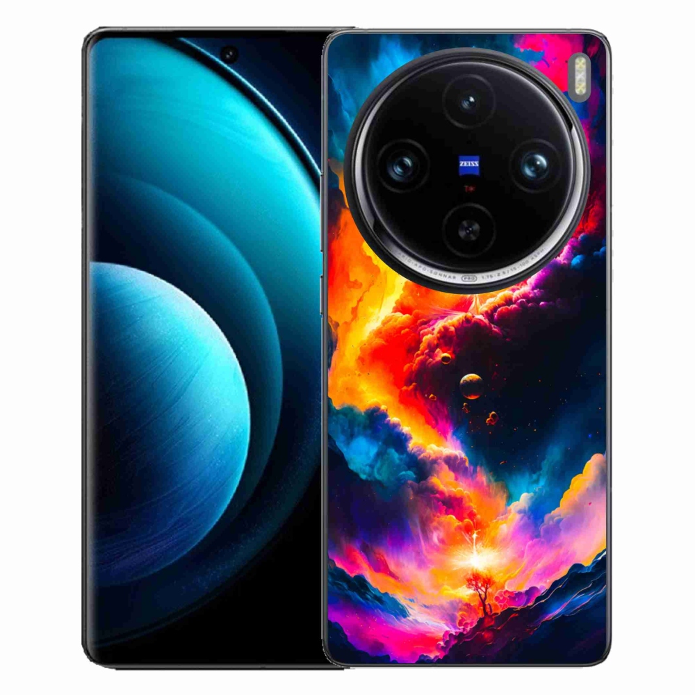 Zselés borítás mmCase a Vivo X100 Pro 5G készülékhez - absztrakt motívum