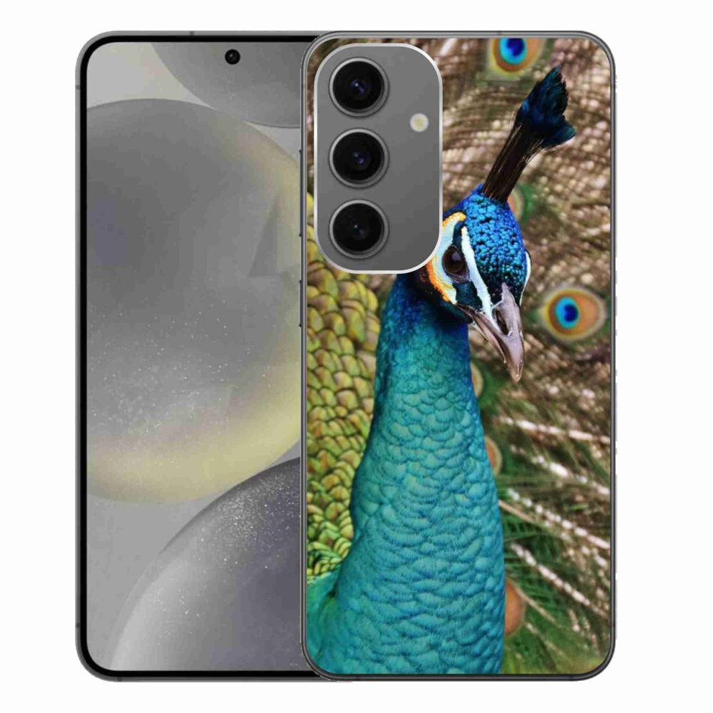 Gél védőhuzat mmCase Samsung Galaxy S24+ készülékhez - páva