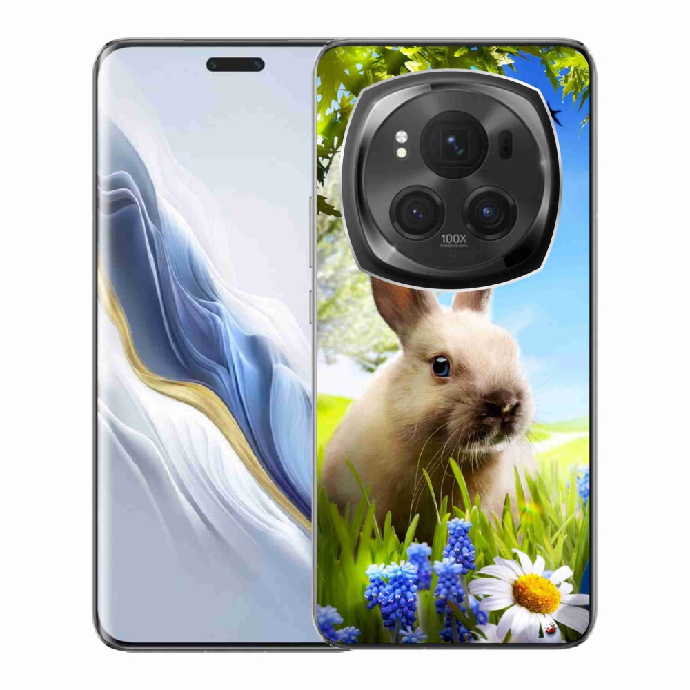 Zselés borítás mmCase a Honor Magic 6 Pro 5G készülékhez - nyuszi