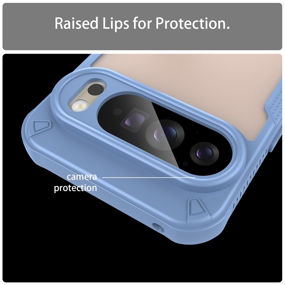 Tartós, matt borítás a Google Pixel 10 Pro XL készülékhez - kék