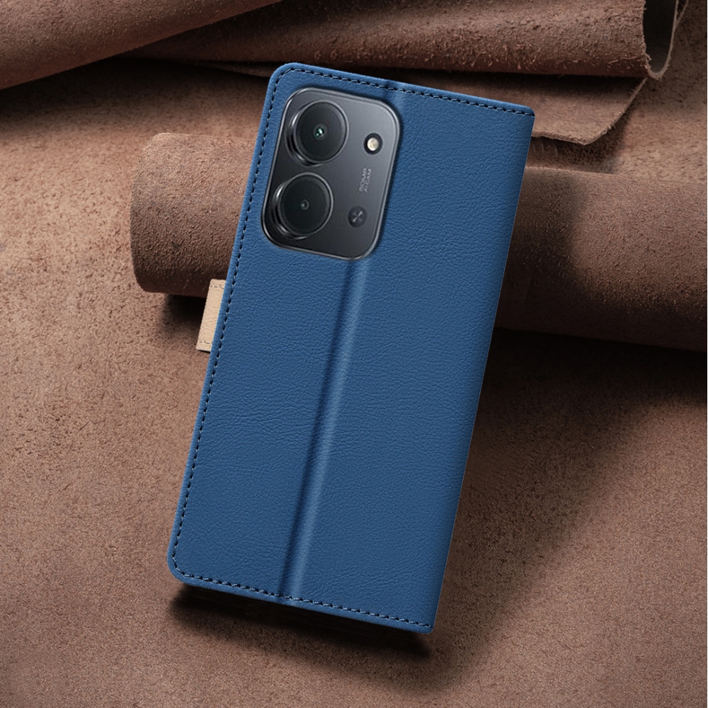 BNF DUO könyvtáska Xiaomi Redmi 15C 4G/5G (173mm) - kék