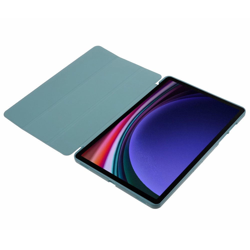 Állítható tok Samsung Galaxy Tab S9/Tab S10 készülékhez - sötétzöld