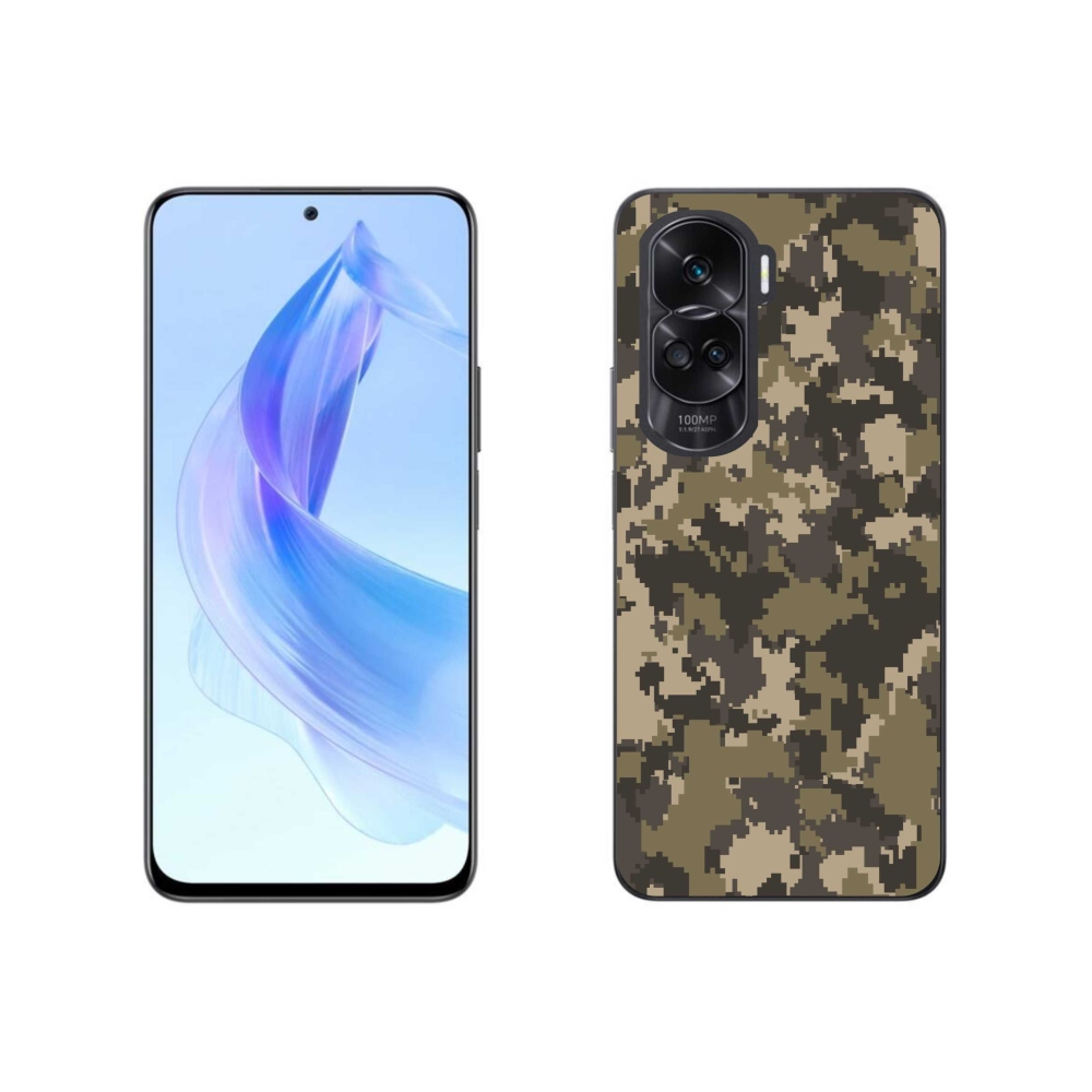 Zselés borítás mmCase a Honor 90 Lite készülékhez - terepszínű minta 12