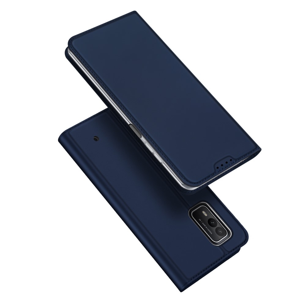DUX könyvtáska Nokia XR21 készülékhez - sötétkék