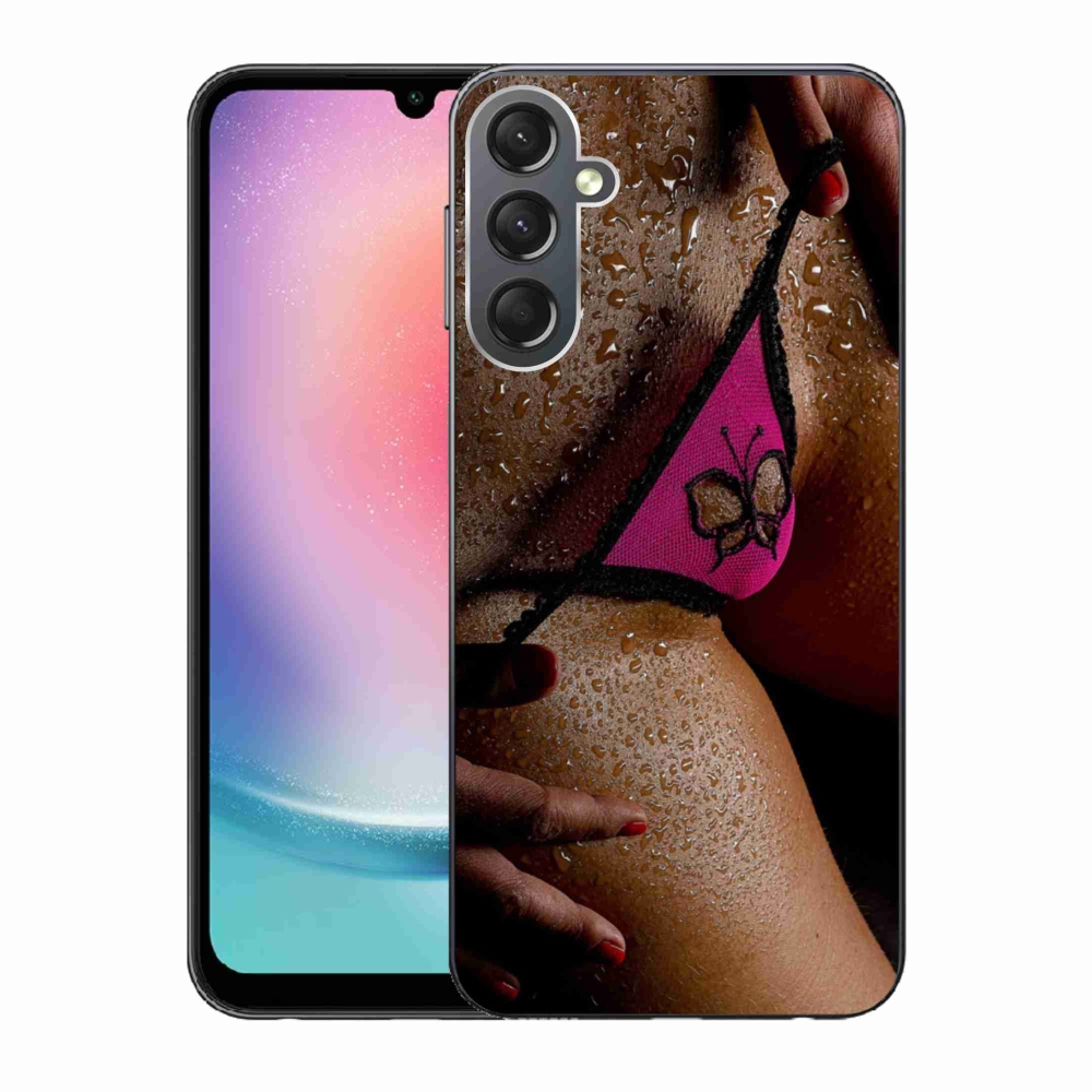 Gél borítás mmCase Samsung Galaxy A24 készülékhez - szexi nő