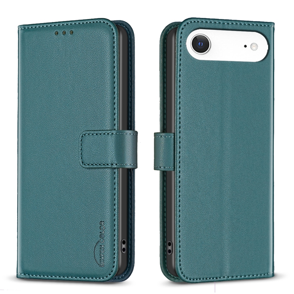 BNF könyvtáska iPhone 17 Air készülékhez - zöld