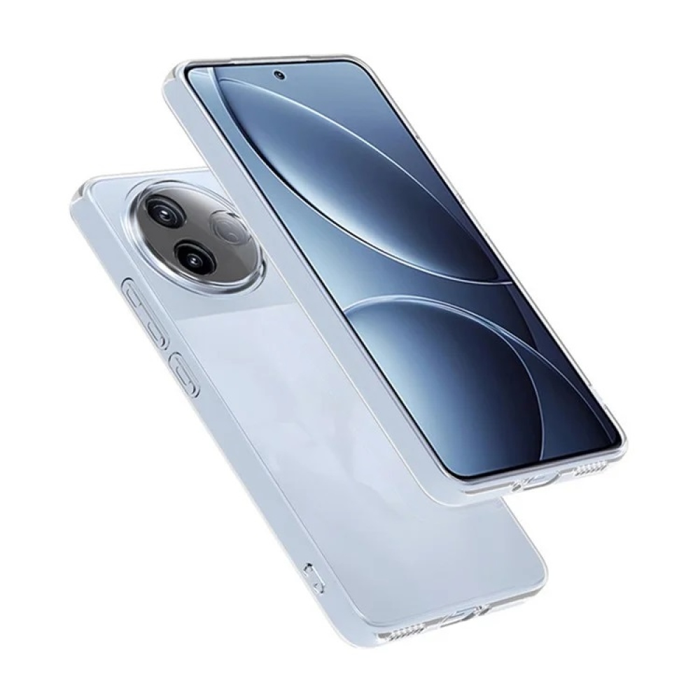 Átlátszó zselés tok Xiaomi Poco F7 Pro - átlátszó