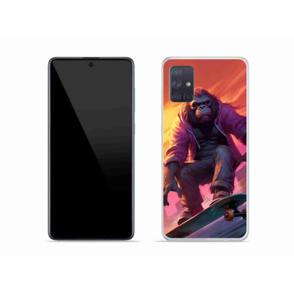 Zselés borítás mmCase Samsung Galaxy A51 - gorilla gördeszkán