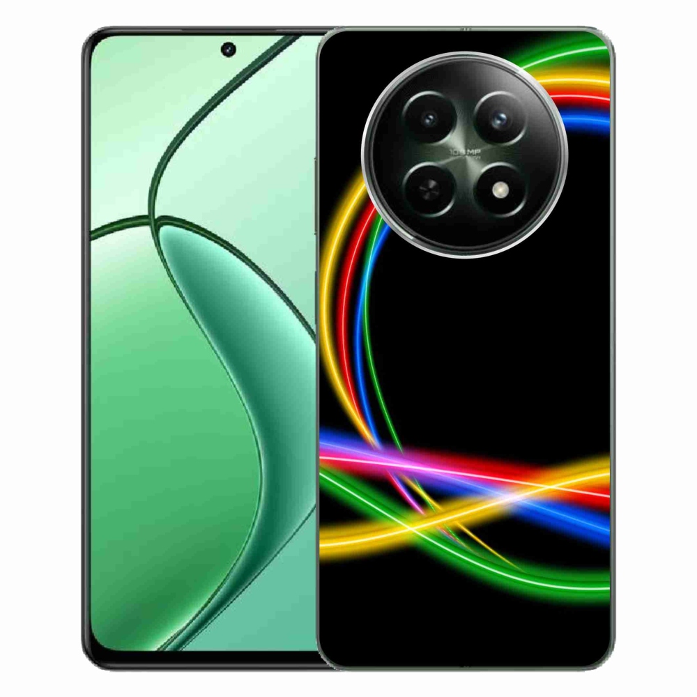 Gél tok mmCase a Realme 12 5G/12x 5G készülékhez - neon körök