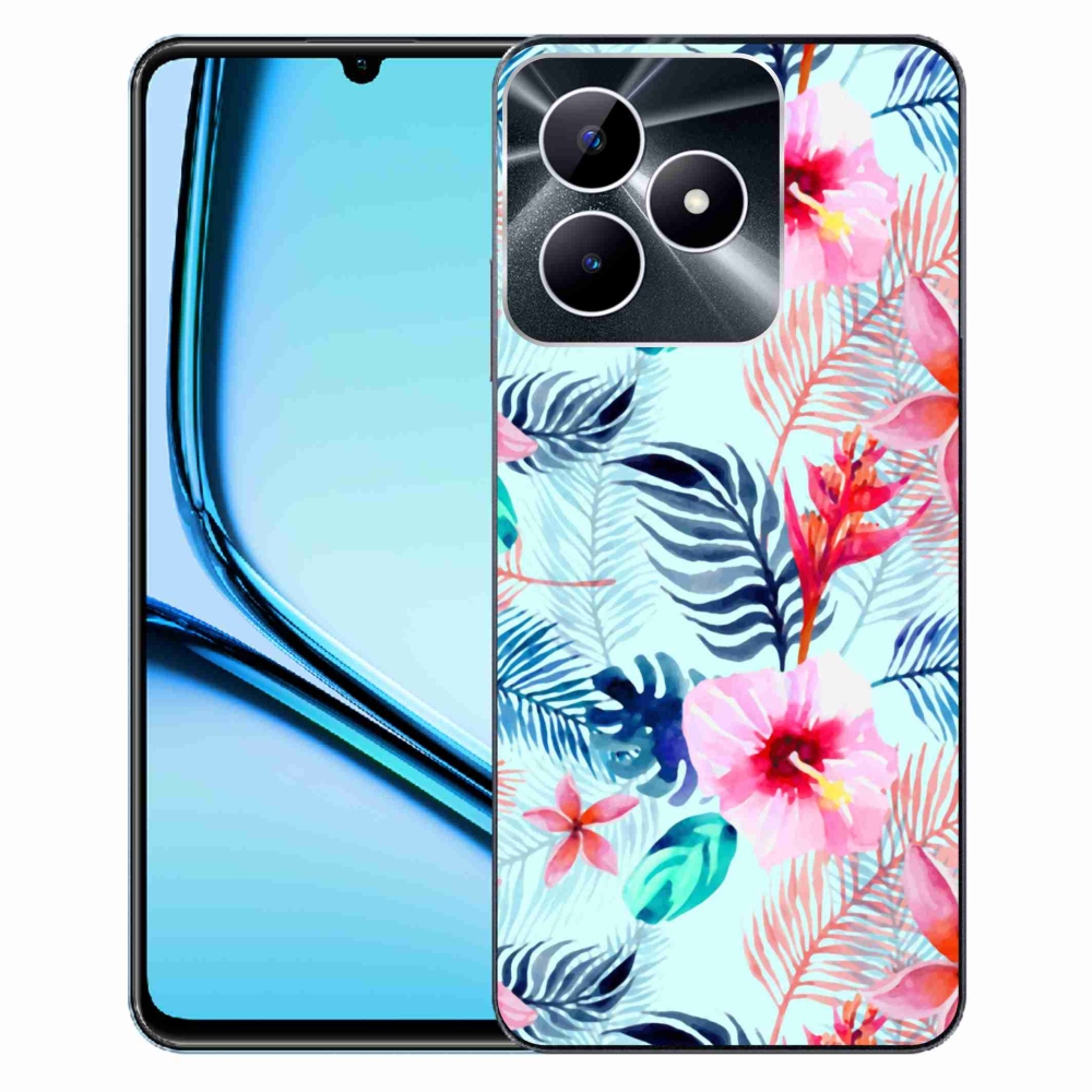Zselés borító mmCase a Realme Note 50 készülékhez - virágok