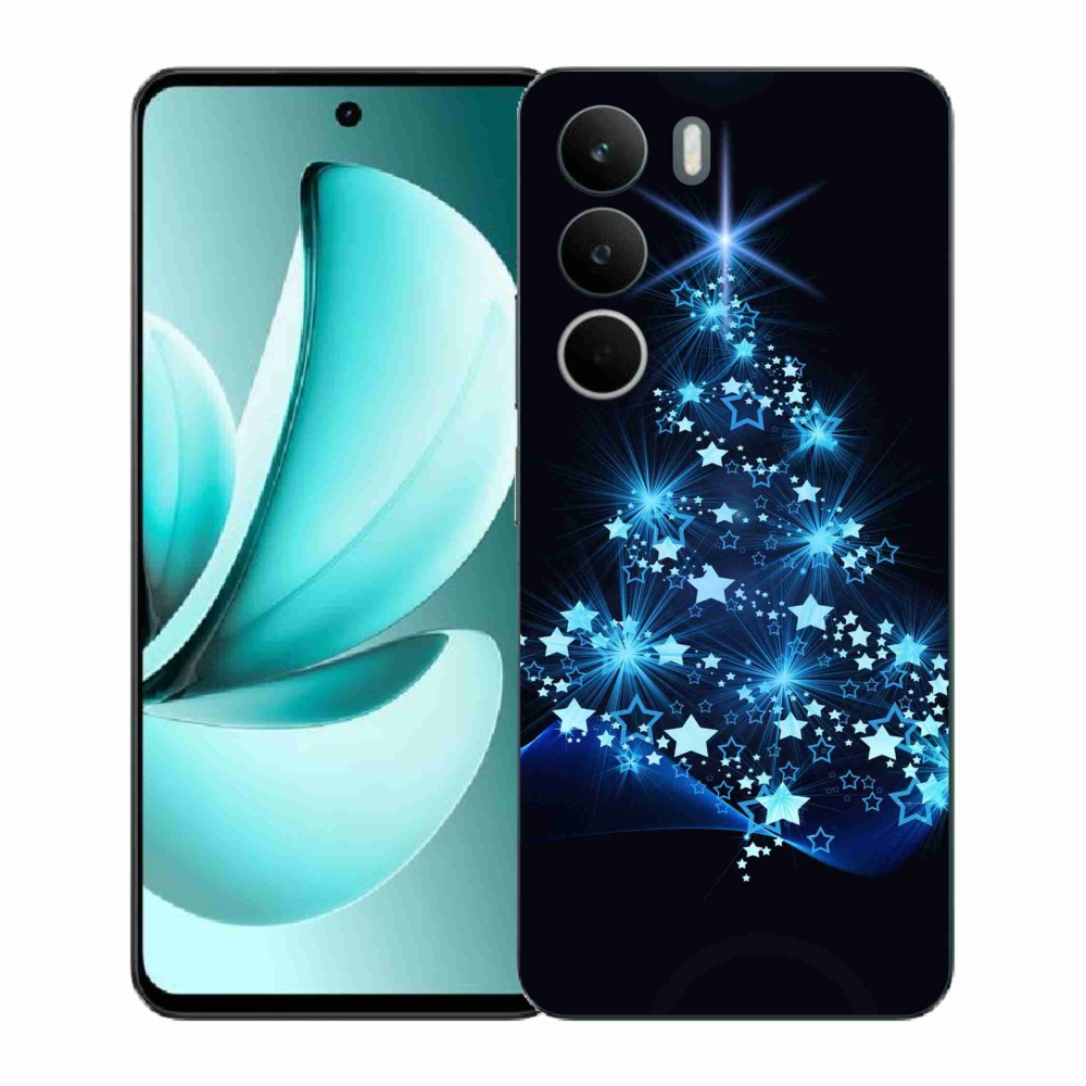 Gél borítás mmCase a Realme C71 készülékhez - karácsonyfa