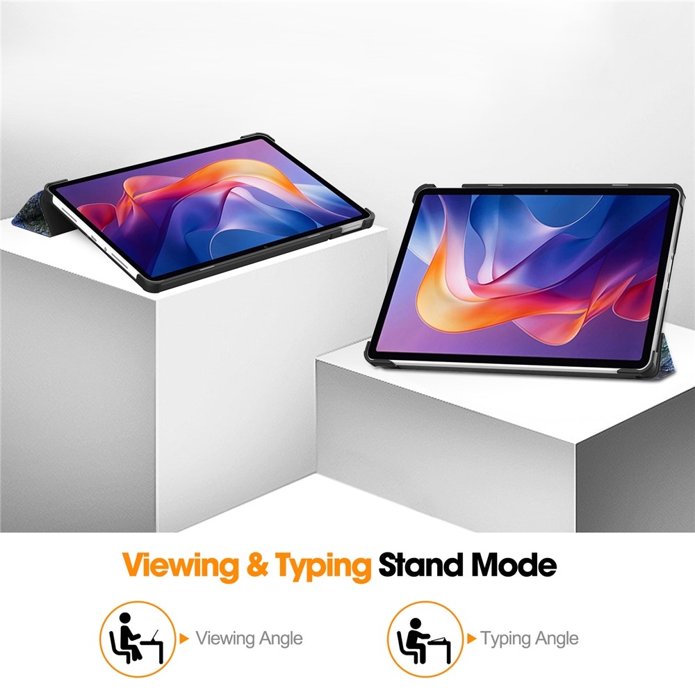 Patte Smart Closing Case for Xiaomi Redmi Pad 2 - Olajfestmény