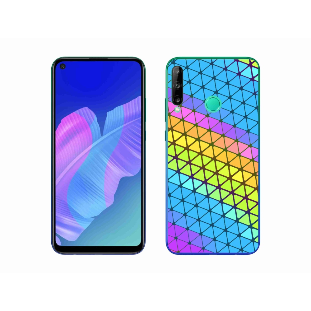 Zselés borítás mmCase a Huawei P40 Lite E számára - absztrakt motívum 16