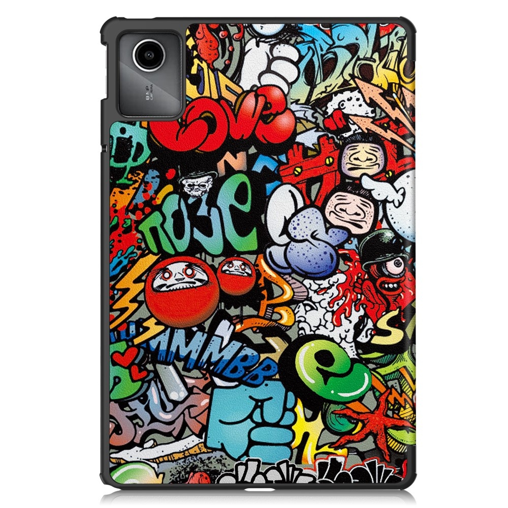 Nyomtatás intelligens záró tok Lenovo Tab M11/Tab K11 - graffiti