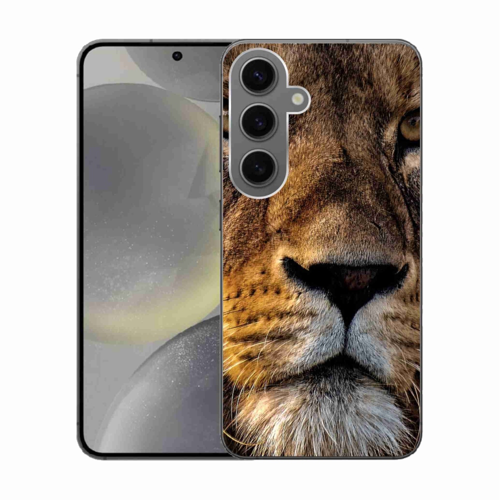 Gél tok mmCase Samsung Galaxy S24 készülékhez - oroszlán