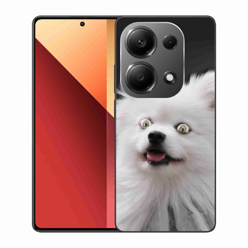 Gél borítás mmCase a Xiaomi Redmi Note 13 Pro 4G/Poco M6 Pro számára - fehér tipp