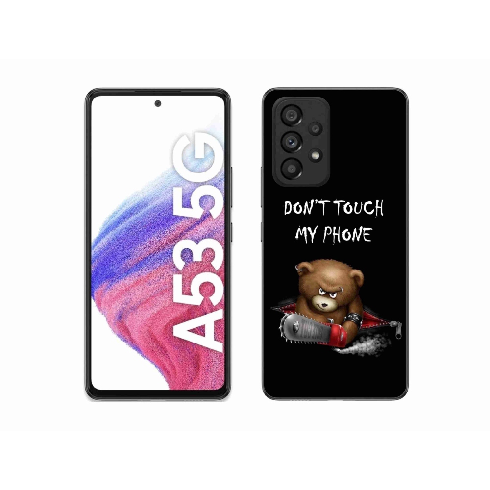 Gél védőburkolat mmCase Samsung Galaxy A53 5G - ne érintse meg a telefont