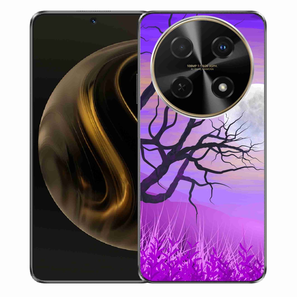 Gél tok mmCase a Huawei Nova 12i számára - rajzfilmes kidőlt fa