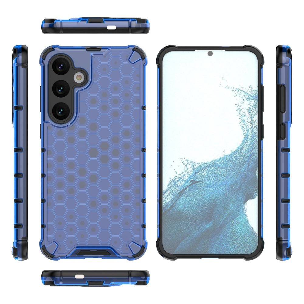 Méz tartós borító Samsung Galaxy S25+ készülékhez - kék