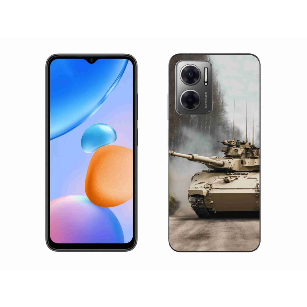 Gél borítás mmCase a Xiaomi Redmi 10 5G számára - tank 1