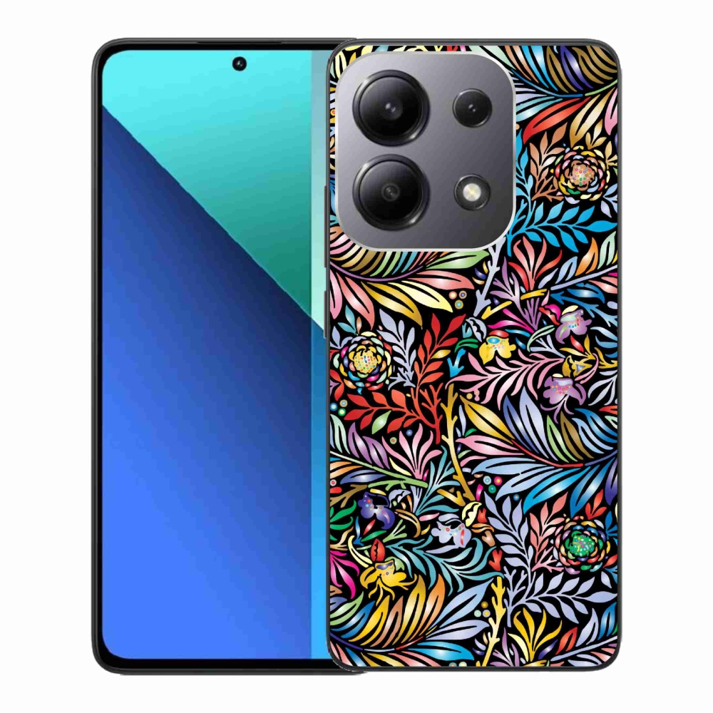 Gél borító mmCase a Xiaomi Redmi Note 13-hoz - virágok 5