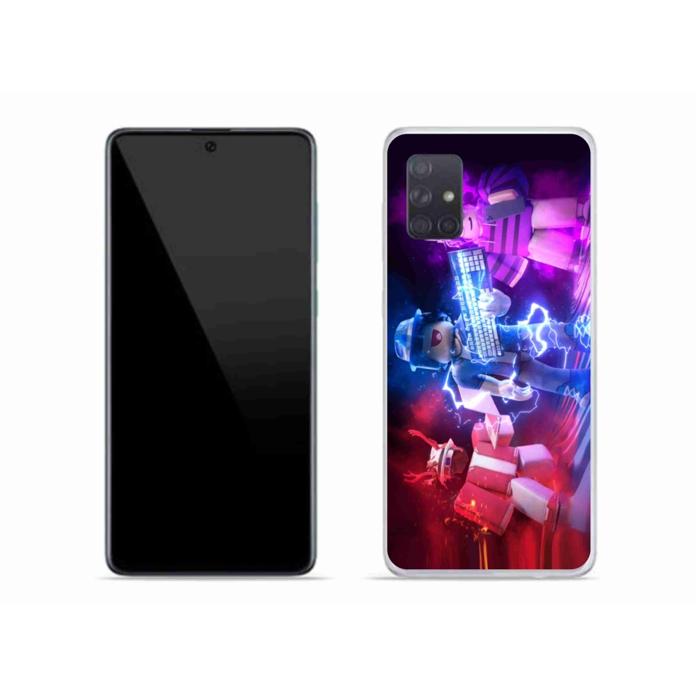 Gél borítás mmCase Samsung Galaxy A71 készülékhez - roblox