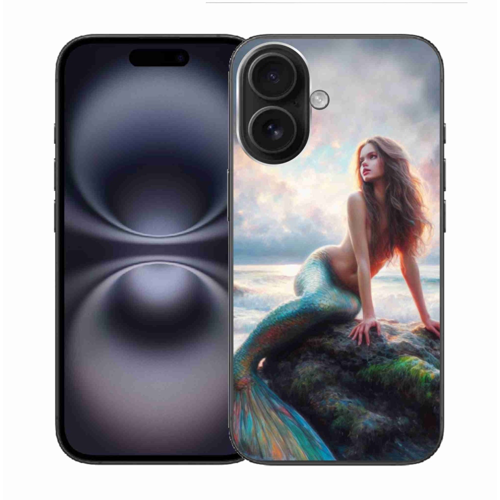 Zselés borítás mmCase iPhone 16 készülékhez - sellő