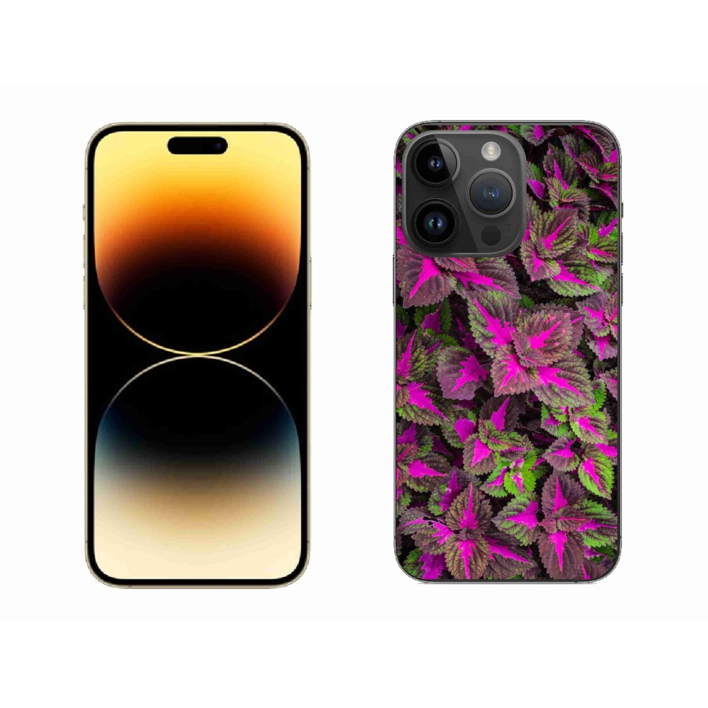 Zselés borítás mmCase iPhone 14 Pro Max készülékhez - virág 10