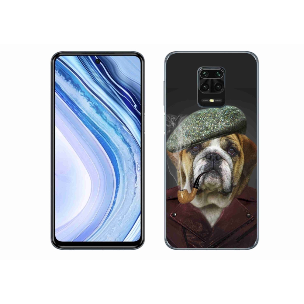 Gél borítás mmCase a Xiaomi Redmi Note 9S-hez - kutya csővel