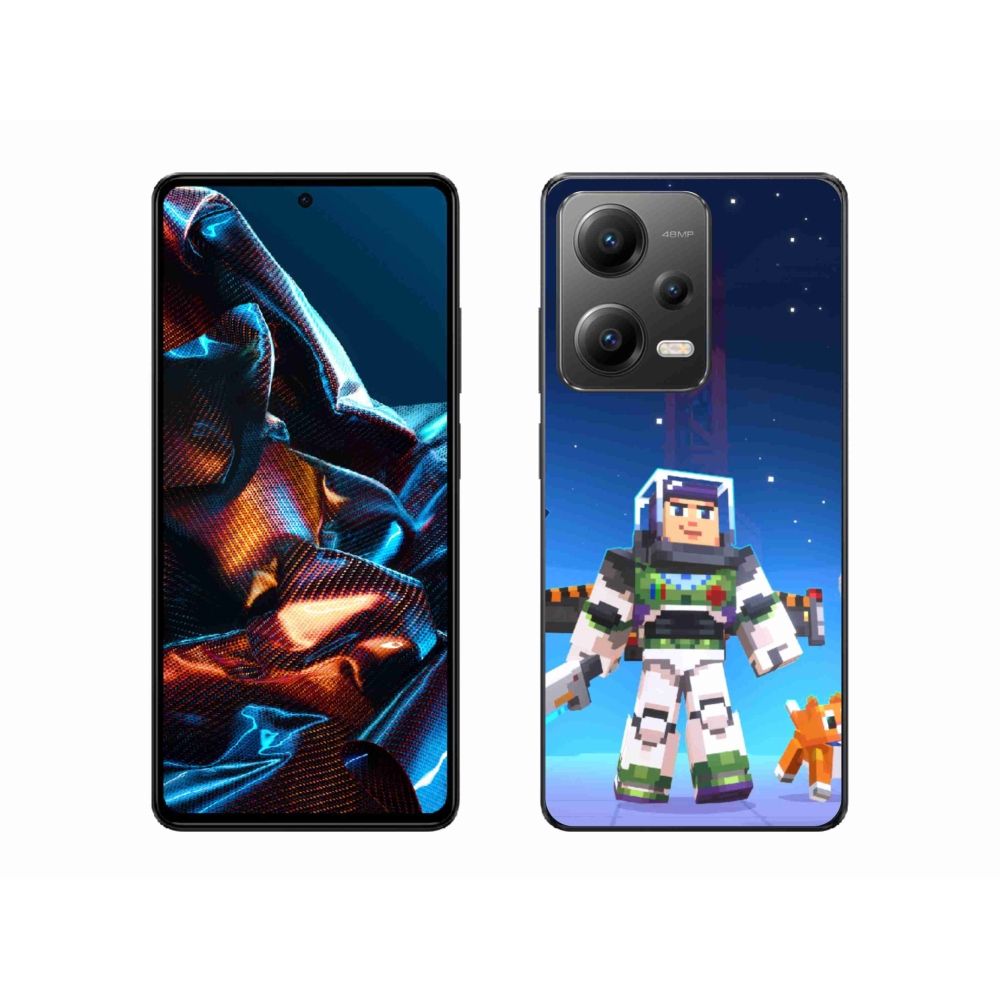 Gél borítás mmCase a Xiaomi Redmi Note 12 Pro 5G-hez - minecraft 2