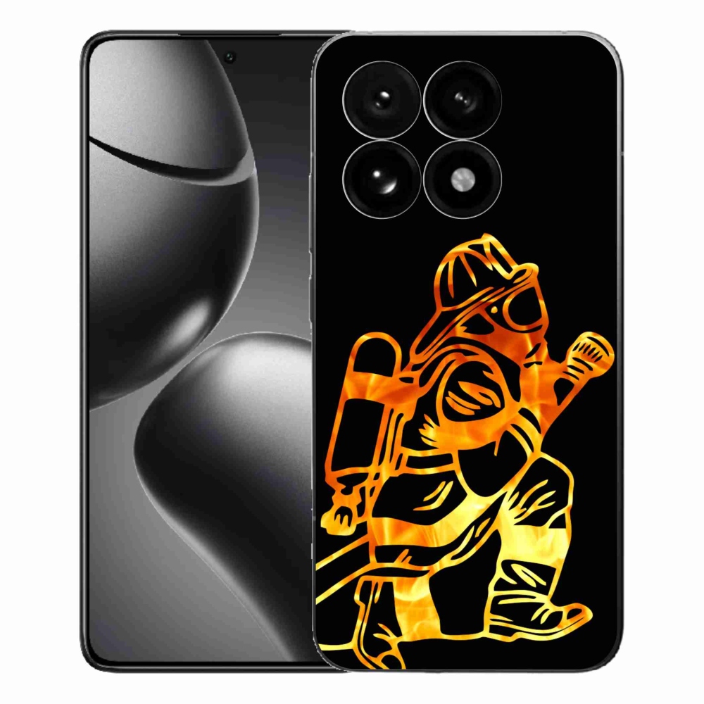 Gél borítás mmCase a Xiaomi 15T-hez - tűzoltó 1
