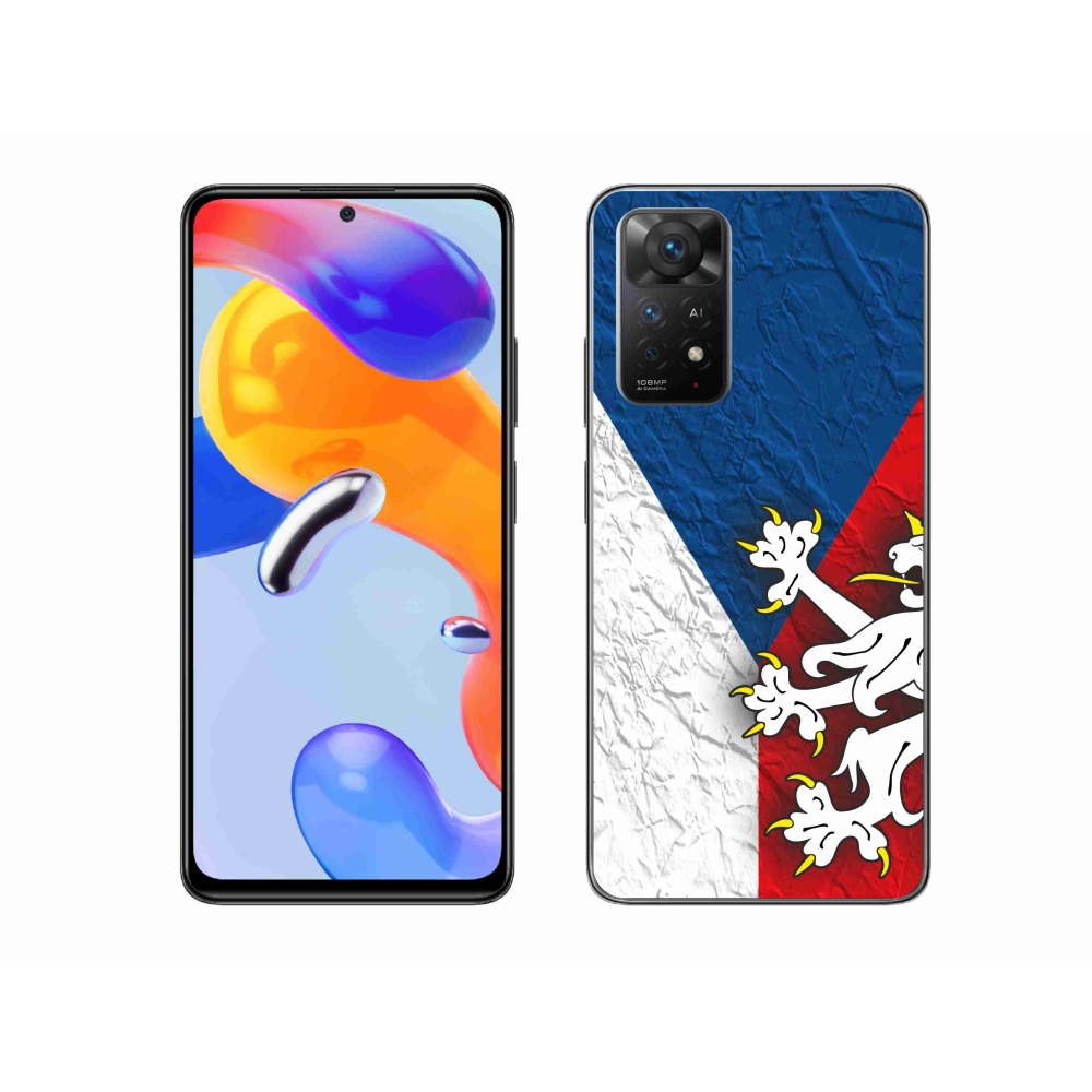 Gél borítás mmCase a Xiaomi Redmi Note 11 Pro 4G/5G - cseh zászló 1
